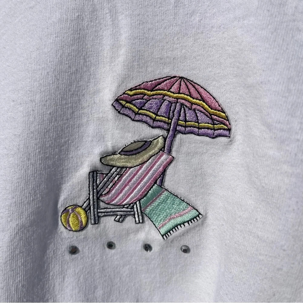 Gildan White Heavy Cotton T-Shirt - Picture 2 of 4